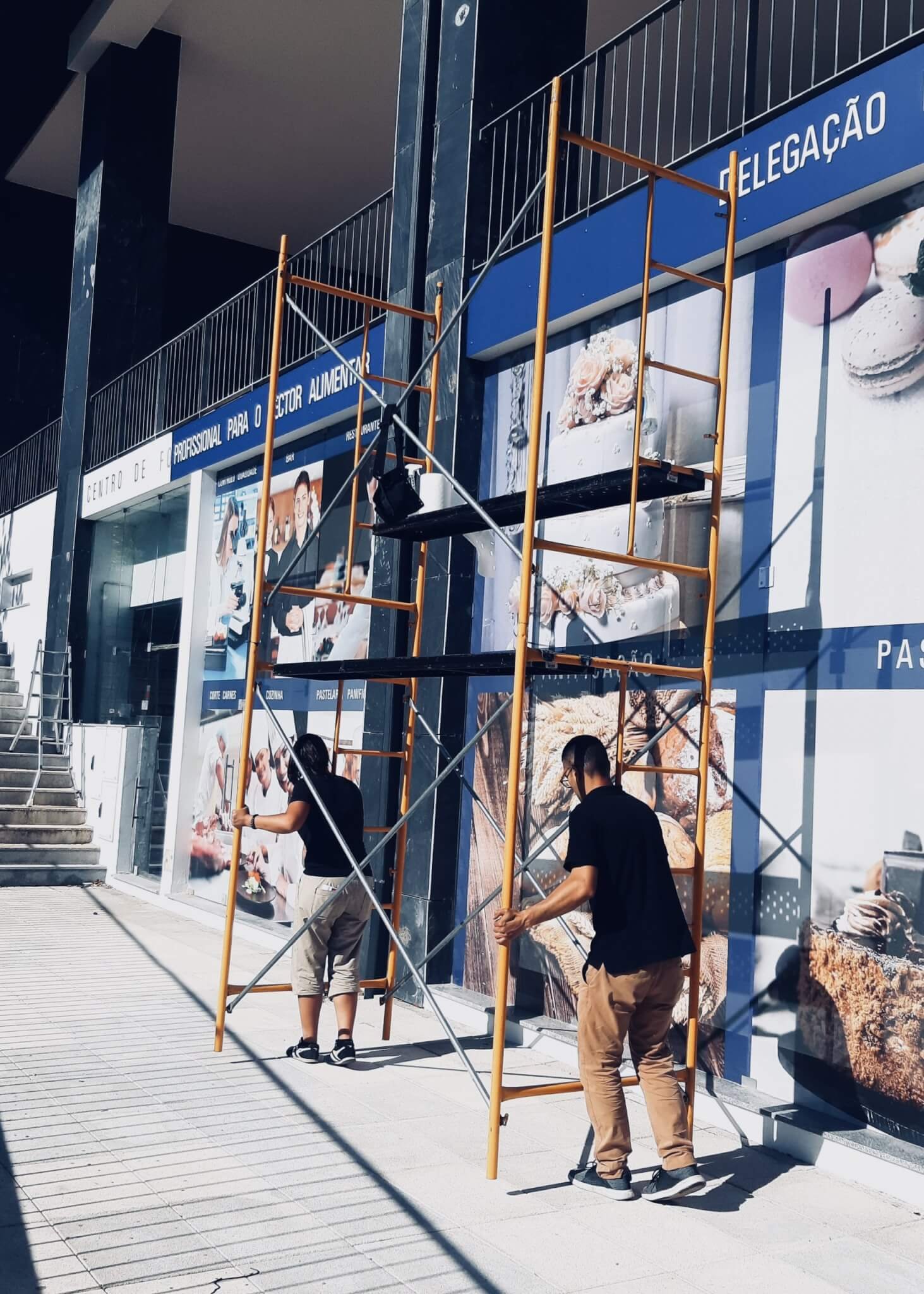 Decoração de montras