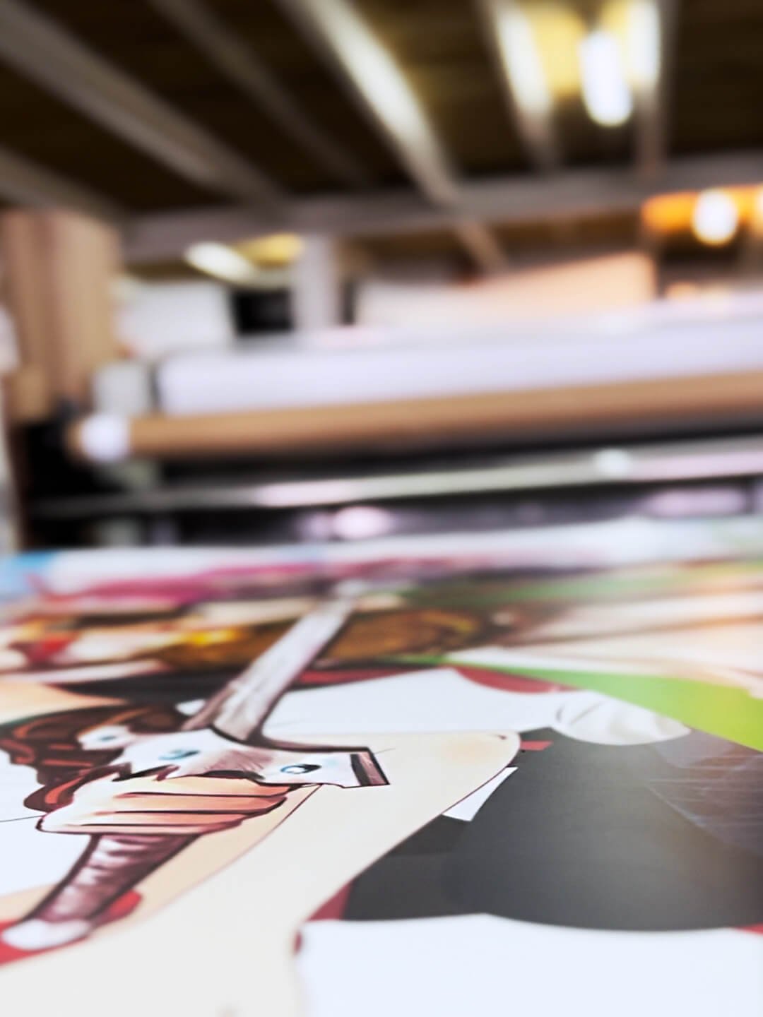 impressão digital de grande formato