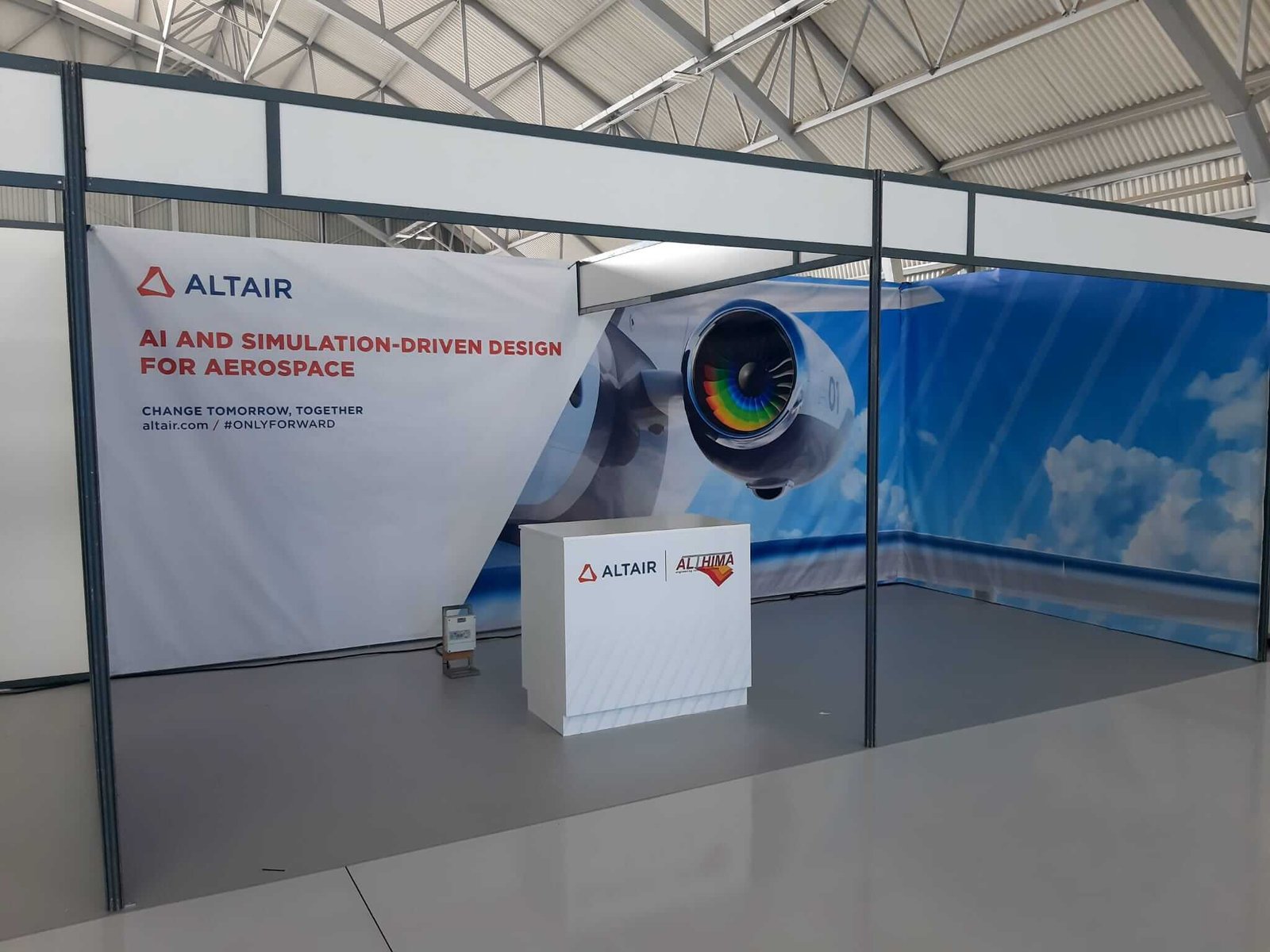 Impressão digital de grande formato - lonas para stand