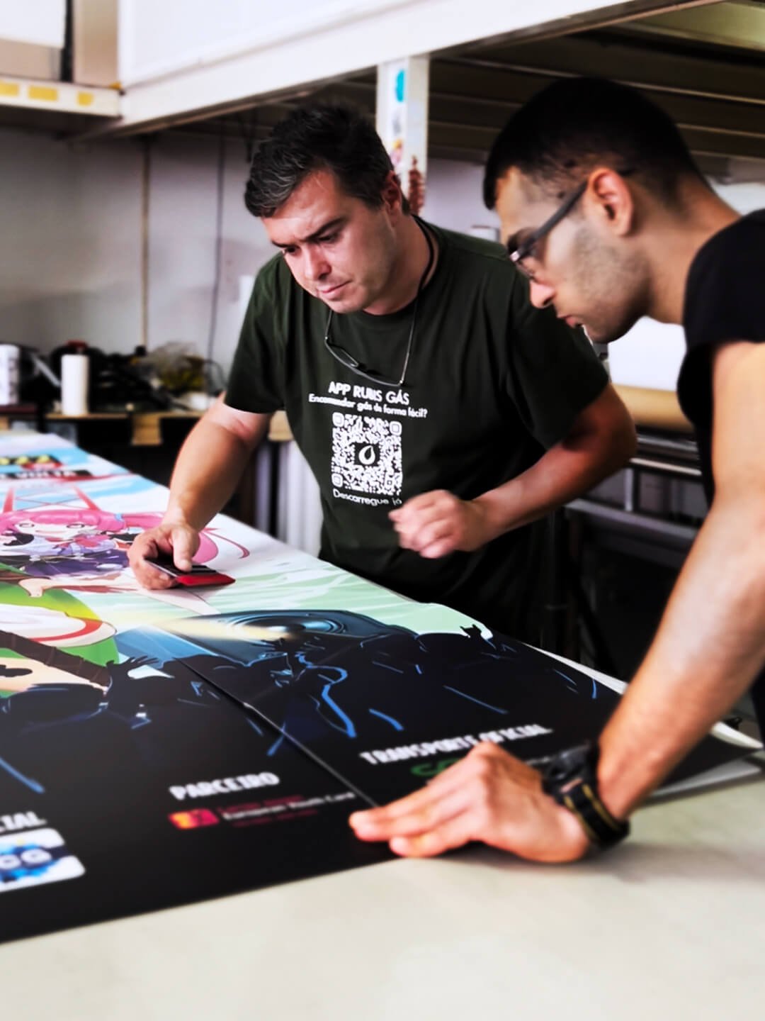 impressão digital de grande formato