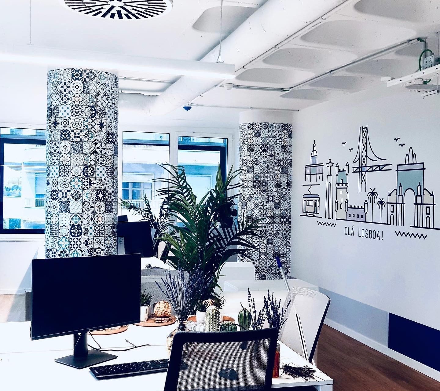 O poder das paredes do seu escritório