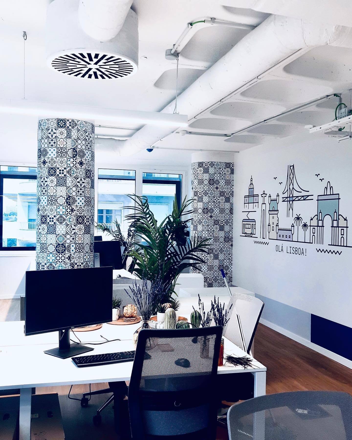 decoração de empresas - interior