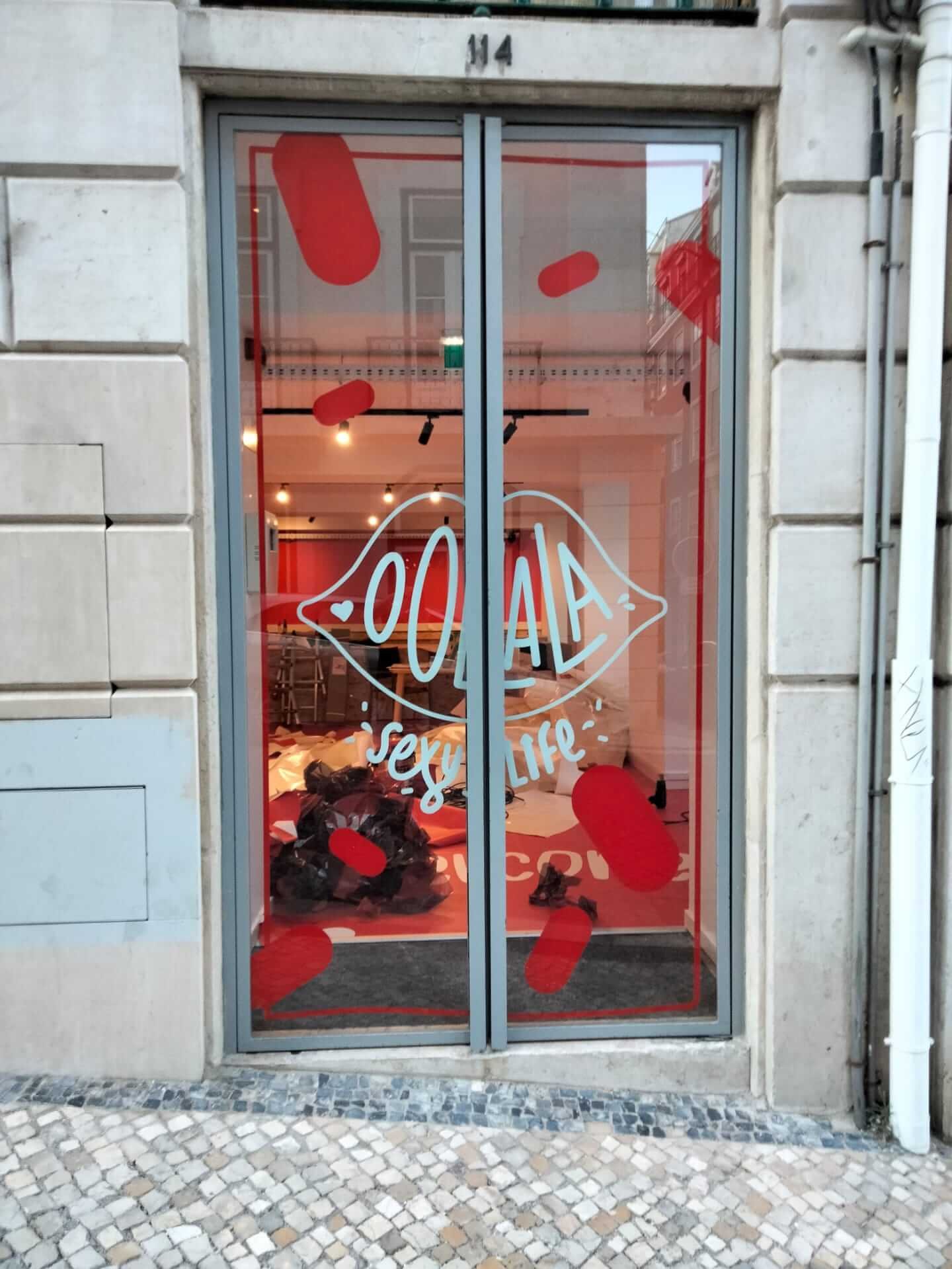 decoração de montras