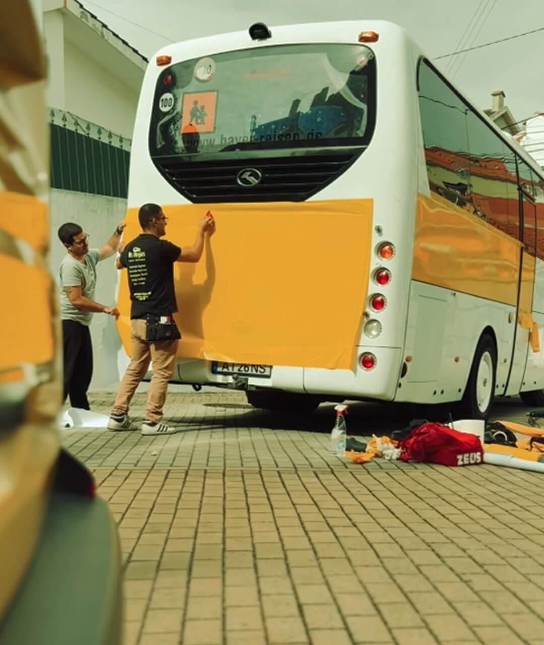 Decoração de viaturas