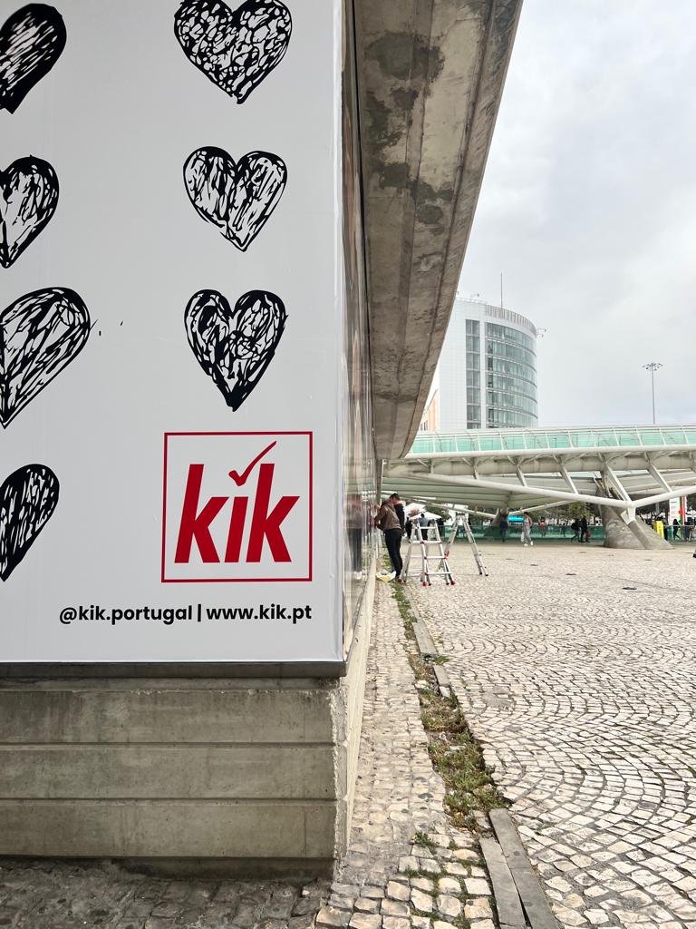 Decoração de montras - KIK